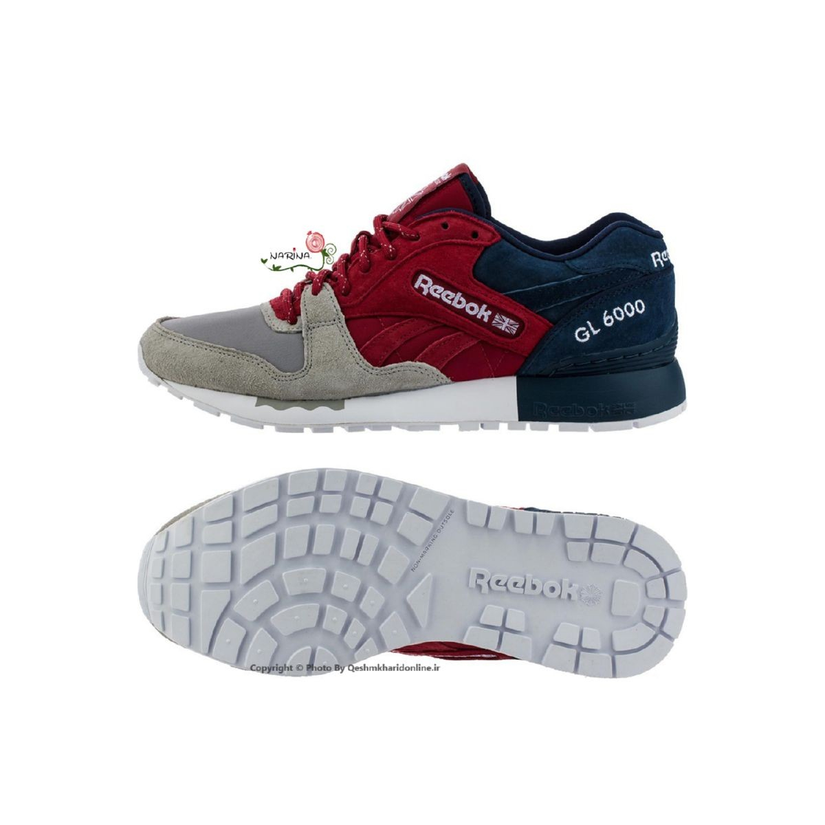 reebok gl 2620 femme cyan