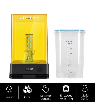دستگاه شست و شو پخت انیکیوبیک مدل Wash and Cure 2.0 برند AnyCubic