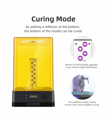 دستگاه شست و شو پخت انیکیوبیک مدل Wash and Cure 2.0 برند AnyCubic