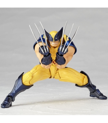 مجموعه فیگور YAMAGUCHI Wolverine تقریبا 155 میلی متر ABS و PVC رنگ آمیزی اکشن فیگور Revoltech