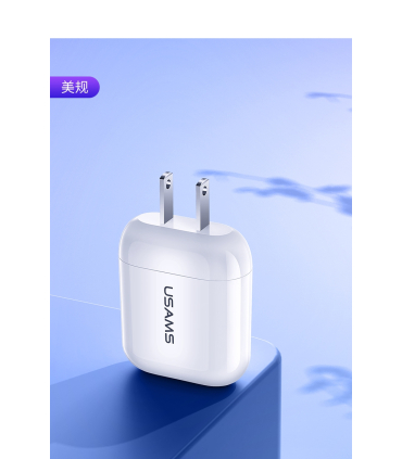 شارژر گوشی یوسمز مدل US-CC077 T19 فست شارژ برند USAMS