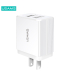 شارژر فست شارژ یوسمز با دو پورت مدل US-CC090 برند USAMS