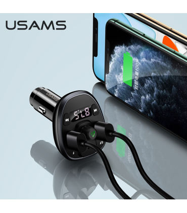 رادیو اف ام شارژر ماشین یوسمز مدل US-CC115 برند Usams