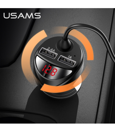شارژر فندکی ماشین یوسمز مدل US-CC119 برند Usams