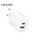 شارژر یوسمز مدل US-CC121 T35 QC3.0+PD3.0 برند Usams