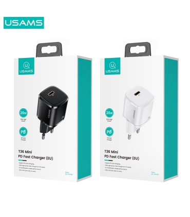 شارژر 20 وات یوسمز مدل US-CC124 T36 برند Usams
