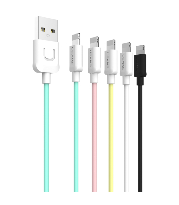 کابل شارژ آیفون یوسمز 1m مدل US-SJ097 YW برند Usams