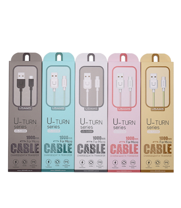 کابل شارژ میکرو یوسمز 1m مدل US-SJ098 P برند Usams
