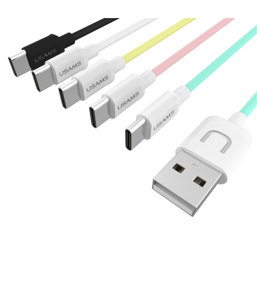 کابل شارژ تایپ سی یوسمز 1m مدل US-SJ099 GR برند Usams