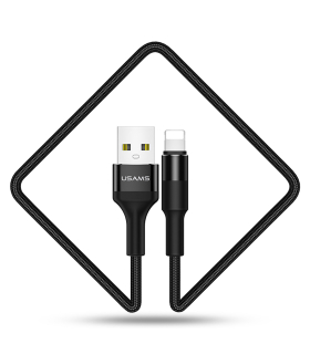 کابل شارژ آیفون یوسمز 1.2m مدل US-SJ220 U5  برند Usams