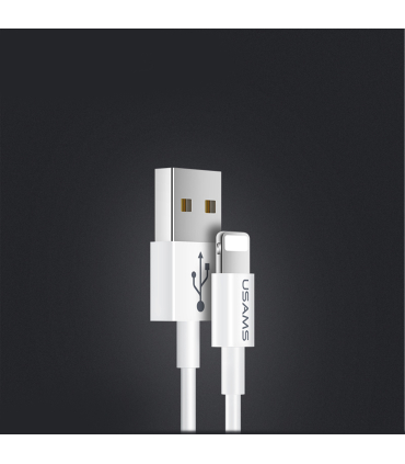 کابل شارژ آیفون یوسمز 1m مدل US-SJ283 U23 WH برند Usams