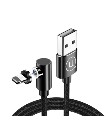 کابل شارژ آیفون یوسمز 1m مدل US-SJ444 U54 BK برند Usams