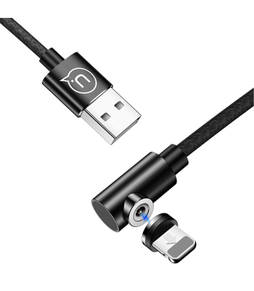 کابل شارژ آیفون یوسمز 1m مدل US-SJ444 U54 BK برند Usams