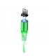 کابل فست شارژ با 3 کانکتور Lightning|Type-c|Micro-USB | چرخش 360 درجه مغناطیسی کد M1A3