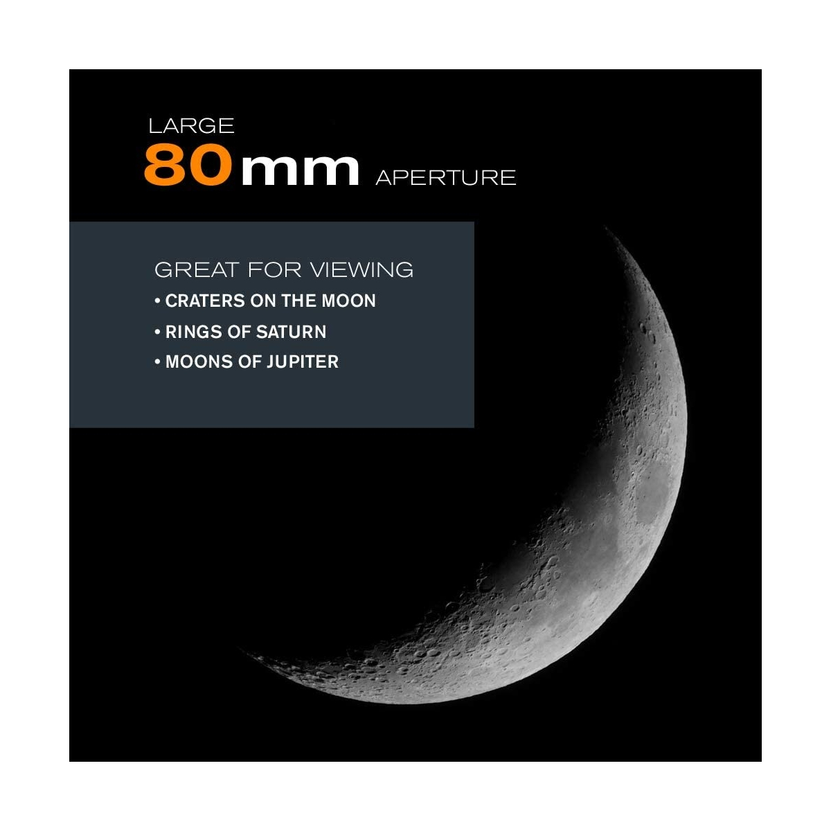 تلسکوپ سلسترون مدل PowerSeeker 80EQ برند Celestron