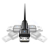 کابل شارژ میکرو یوسمز 1m مدل US-SJ478 U60 BK برند Usams