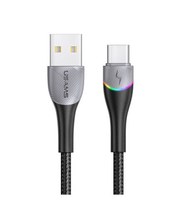 کابل شارژ تایپ سی یوسمز 1.2m مدل US-SJ542 U77  برند Usams