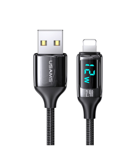 کابل شارژ آیفون یوسمز 1.2m مدل US-SJ543 U78  برند Usams