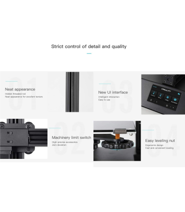 پرینتر سه بعدی کریلیتی مدل CP-01 3 in 1 3D Printer برند Creality 