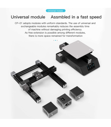 پرینتر سه بعدی کریلیتی مدل CP-01 3 in 1 3D Printer برند Creality 