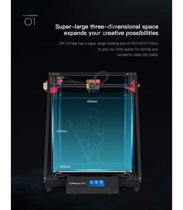 پرینتر سه بعدی کریلیتی مدل CR-10 Max 3D Printer برند Creality
