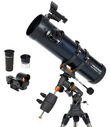 تلسکوپ 130 میلی متری بازتابی برند سلسترون مدل Celestron AstroMaster 130EQ