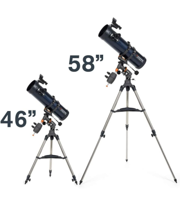تلسکوپ 130 میلی متری بازتابی برند سلسترون مدل Celestron AstroMaster 130EQ