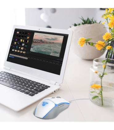 ماوس گیمینگ سیمی فنتک مدل vx7 space edition برند FANTECH