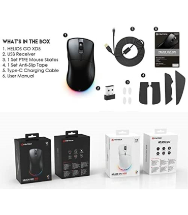 ماوس گیمینگ فنتک مدل XD5 برند FANTECH