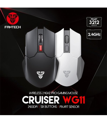 ماوس گیمینگ بی سیم فنتک مدل CRUISER WG11 برند FANTECH