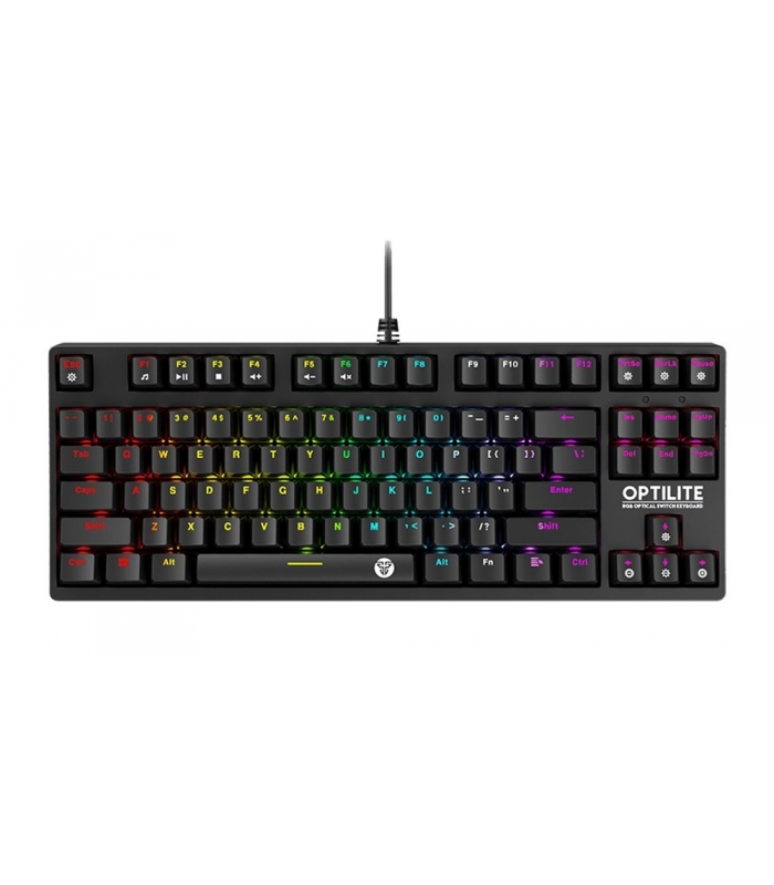 کیبورد گیمینگ فن تک مدل Fantech MK872 RGB Optilite Tournament Edition RGB Optical Switch Keyboard