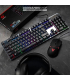 کیبورد و ماوس گیمینگ فنتک مدل KX-302s برند FANTECH