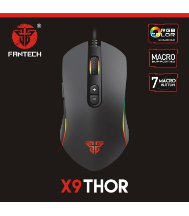 باندل گیمینگ فن تک مدل P51 برند Fantech پک کیبورد، ماوس، ماوس پد، هدفون و پایه