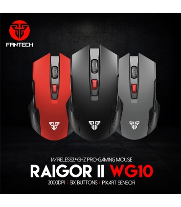 ماوس گیمینگ بی سیم فنتک مدل WG10 Raigor II برند Fantech