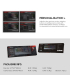 کیبورد گیمینگ فنتک مدل MK853 Max Power RGB برند FANTECH