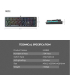 کیبورد گیمینگ فنتک مدل MK853 Max Power RGB برند FANTECH