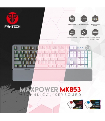 کیبورد گیمینگ فنتک مدل MK853 Max Power RGB برند FANTECH