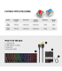 کیبورد گیمینگ فنتک مدل MAXFIT 108 Anti-ghosting MK855 برند FANTECH