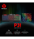 باندل گیمینگ فن تک مدل P31 برند Fantech کیبورد ، ماوس و ماوس پد