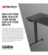 میز گیمینگ فنتک مدل BETA GD-814 برند Fantech