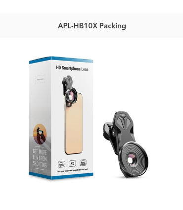 لنز ماکرو موبایل اپکسل مدل APL-HB10X برند APEXEL