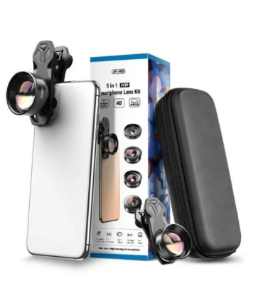لنز ماکرو واید موبایل اپکسل مدل APL-HB5-2IN1WM برند APEXEL