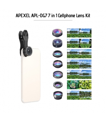 ست 7 عددی لنز موبایل برند اپکسل مدل Apexel APL-DG7