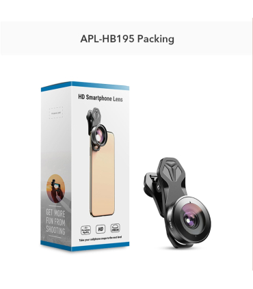 لنز فیش آی موبایل اپکسل مدل APL-HB195 برند APEXEL