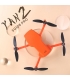 کوادکوپتر گلوبال درون مدل Quadcopter SG108Pro Orange برند Global Drone