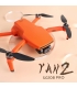 کوادکوپتر گلوبال درون مدل Quadcopter SG108Pro Orange برند Global Drone