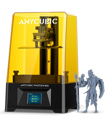 پرینتر سه‌بعدی انیکیوبیک مدل Photon M3 برند AnyCubic - صفحه نمایش تک رنگ +4K 