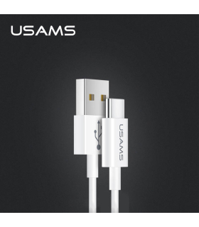 کابل شارژ تایپ سی یوسمز 1m مدل US-SJ285 U23 WH برند Usams