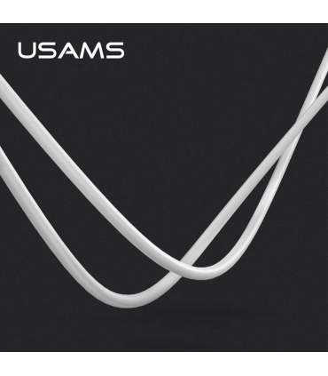 کابل شارژ تایپ سی یوسمز 1m مدل US-SJ285 U23 WH برند Usams