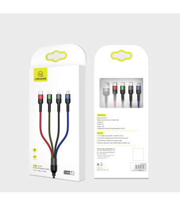 کابل شارژ یوسمز مدل SJ413 برند Usams